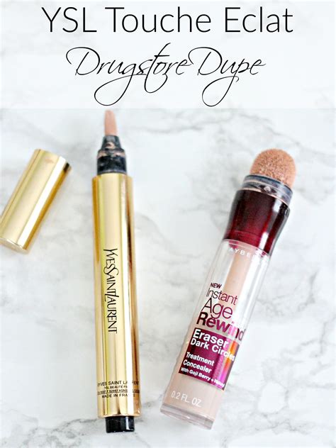 dupe for ysl eye brightener|ysl brightening concealer.